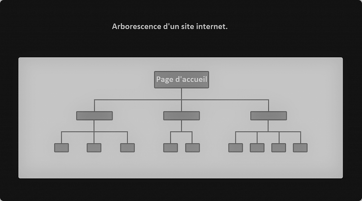 arborescence d'un site web
