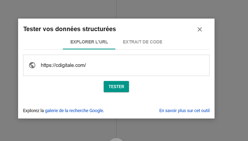 test de données structurées
