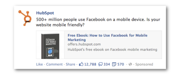 facebook ads hubspot