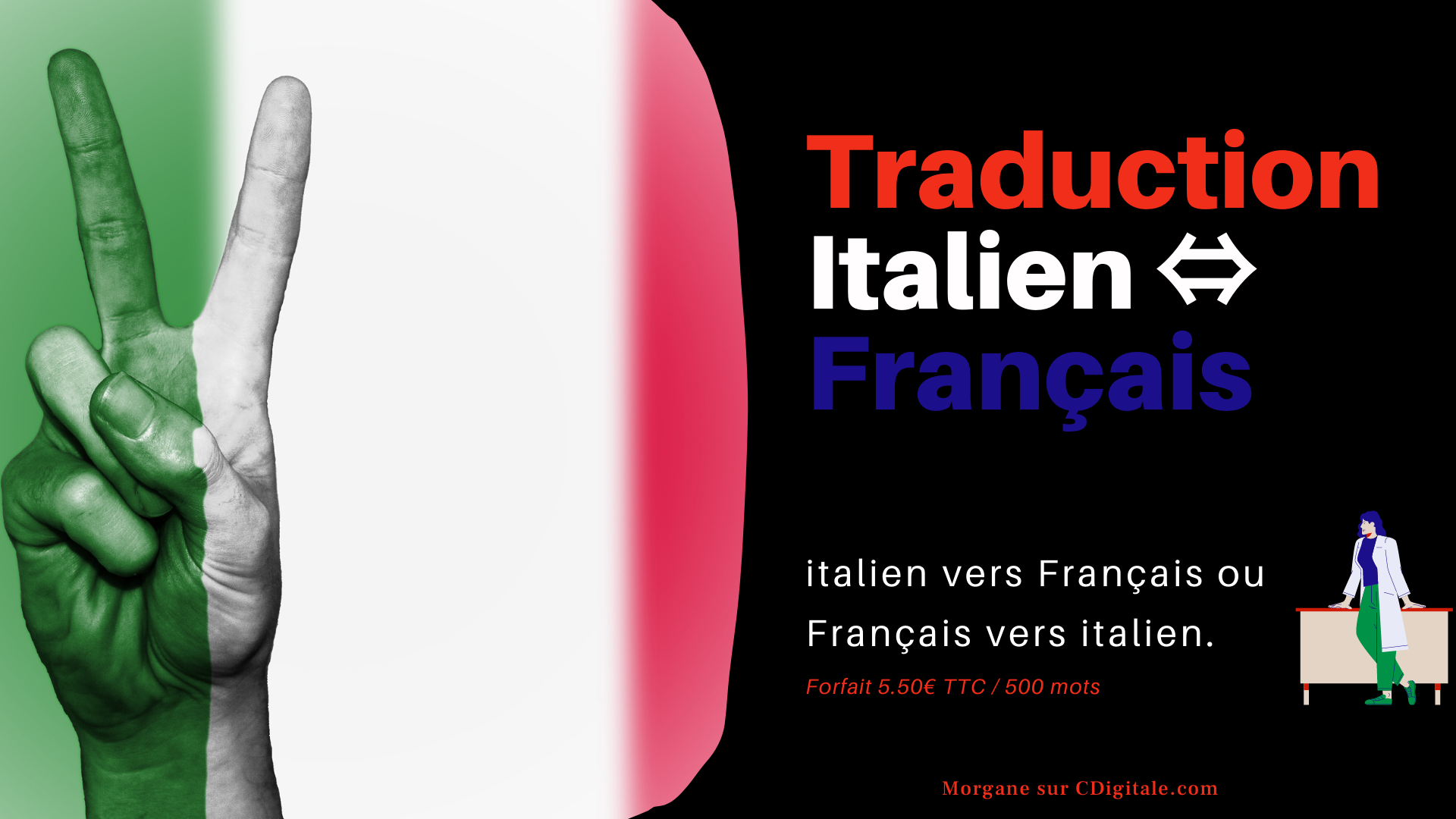 Traduction Italien Francais Forfait 5 50 TTC 500 Mots